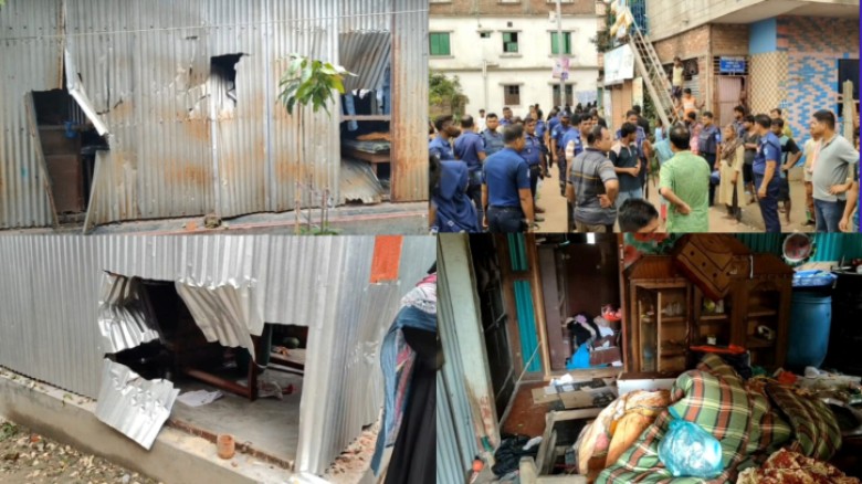 সোনারগাঁয়ে আধিপত্য বিস্তার নিয়ে দুই গ্রুপের সংঘর্ষ, ধাওয়া-পাল্টা ধাওয়া, বাড়িঘর ভাঙচুর ও লুটপাট, আহত ১২