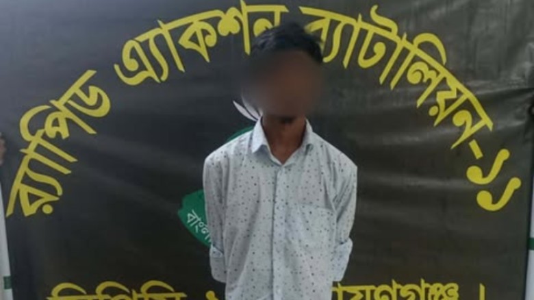 বন্দরে অটোরিকশাচালক মাসুদ হত্যা মামলার আসামি জুম্মান গ্রেপ্তার
